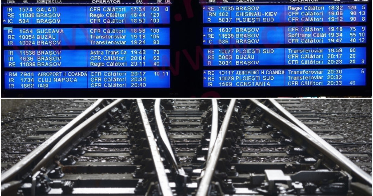 Întârzieri trenuri Gara de Nord: cabluri secționate