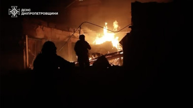 Russian drones hit Dnipro, injuring civilians.