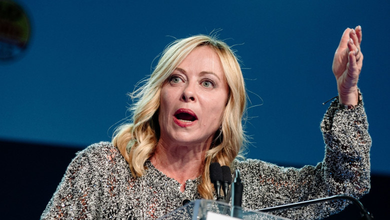 Giorgia Meloni, premierul Italiei.