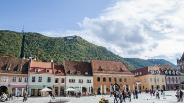 View of Brasov, Transylvania, Romania