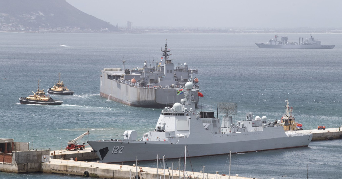 Rusia, China și Iran în exerciții navale în Africa de Sud