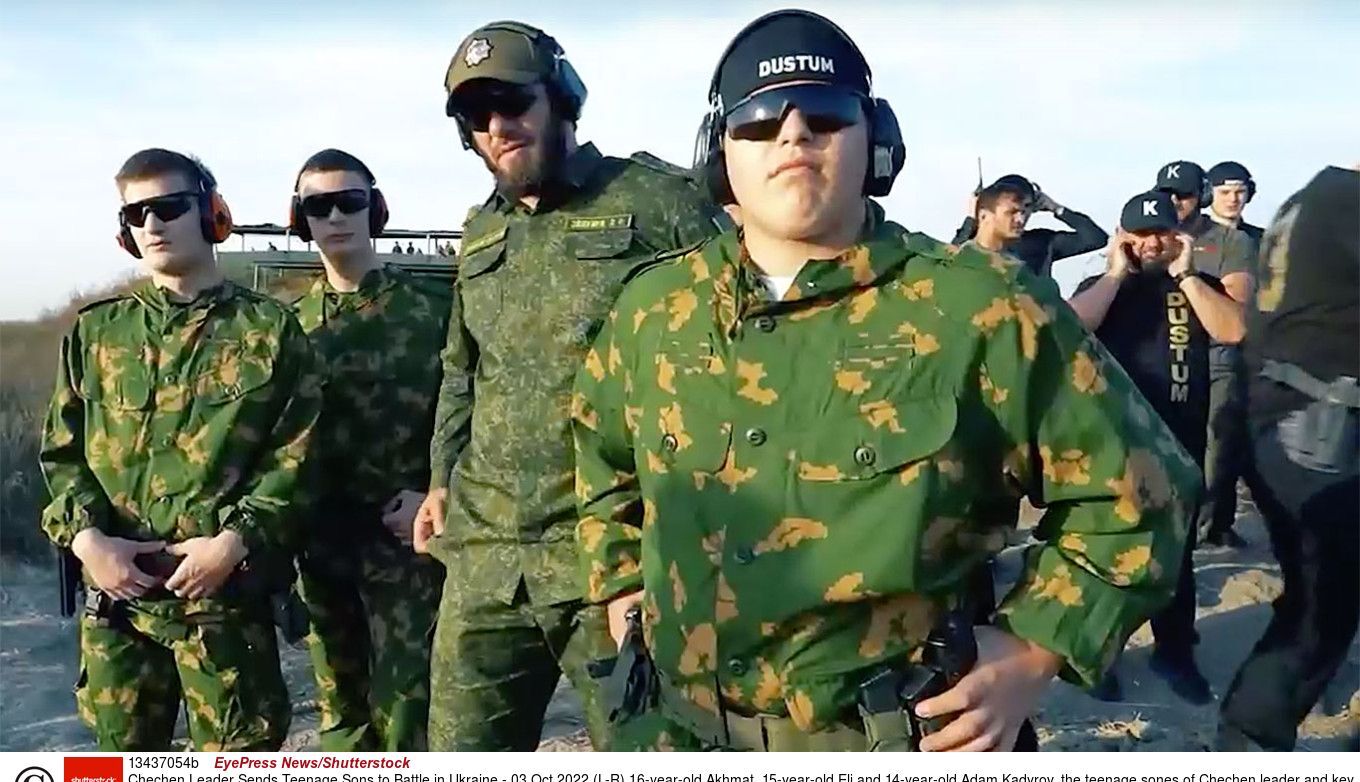 „Sunt gata să-l găsesc și să-l aduc pe criminalul Zelenski la Groznîi”, a declarat Adam, fiul de 18 ani al lui Ramzan Kadîrov