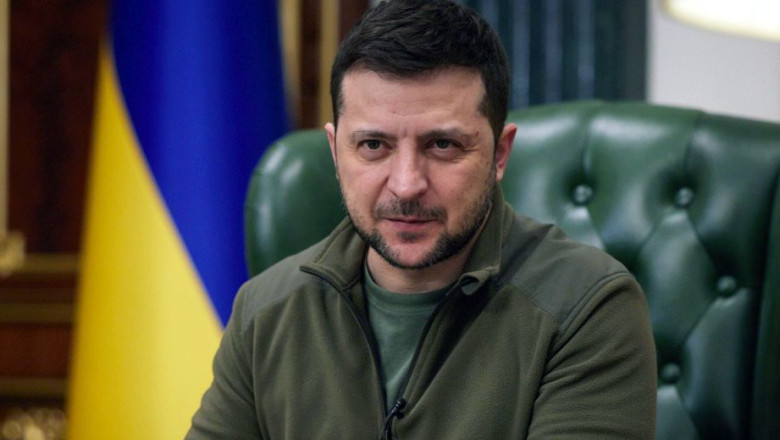 Volodimir Zelenski subliniază că aderarea Ucrainei la UE face parte din garanţiile de securitate