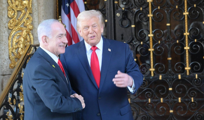 Benjamin Netanyahu a participat la petrecerea de Anul Nou a lui Donald Trump