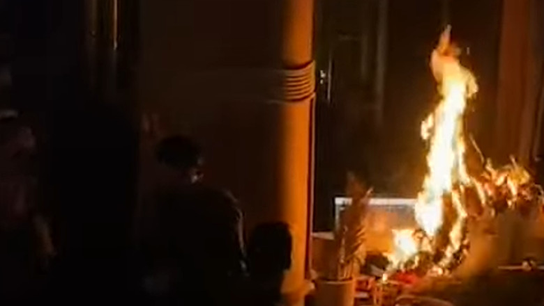 VIDEO  Foc provocat de artificii la un restaurant din Madrid, după incendiul mortal de la barul din stațiunea elvețiană Crans Montana