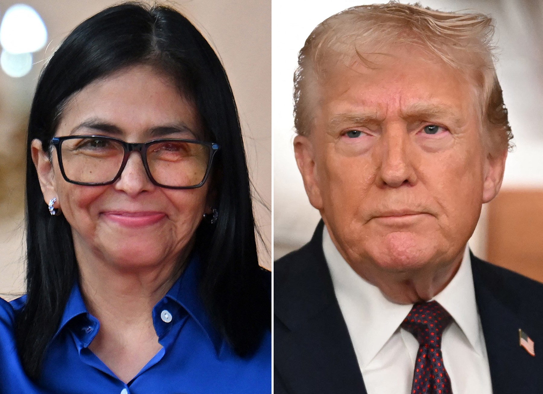 Donald Trump a vorbit la telefon cu președinta interimară a Venezuelei. Delcy Rodriguez: „Un apel lung, productiv şi politicos”