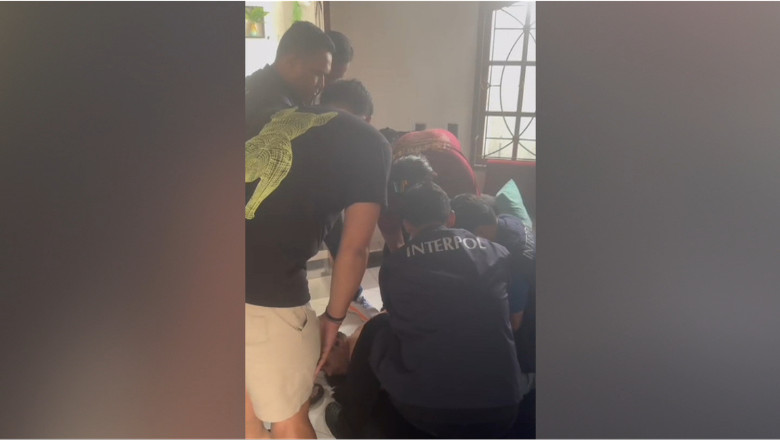 VIDEO  Imagini cu momentul în care a fost capturat asasinul lui Adrian Kreiner, în Indonezia. El era pe lista celor mai căutați infractori