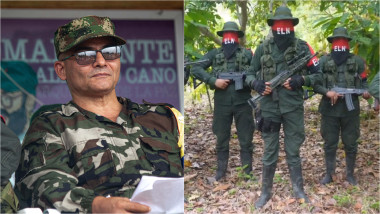 Ivan Mordisco, lider de gherilă din Columbia / luptători din Armata de Eliberare Națională