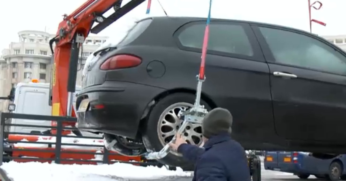 Mașinile parcate neregulamentar în sectorul 3