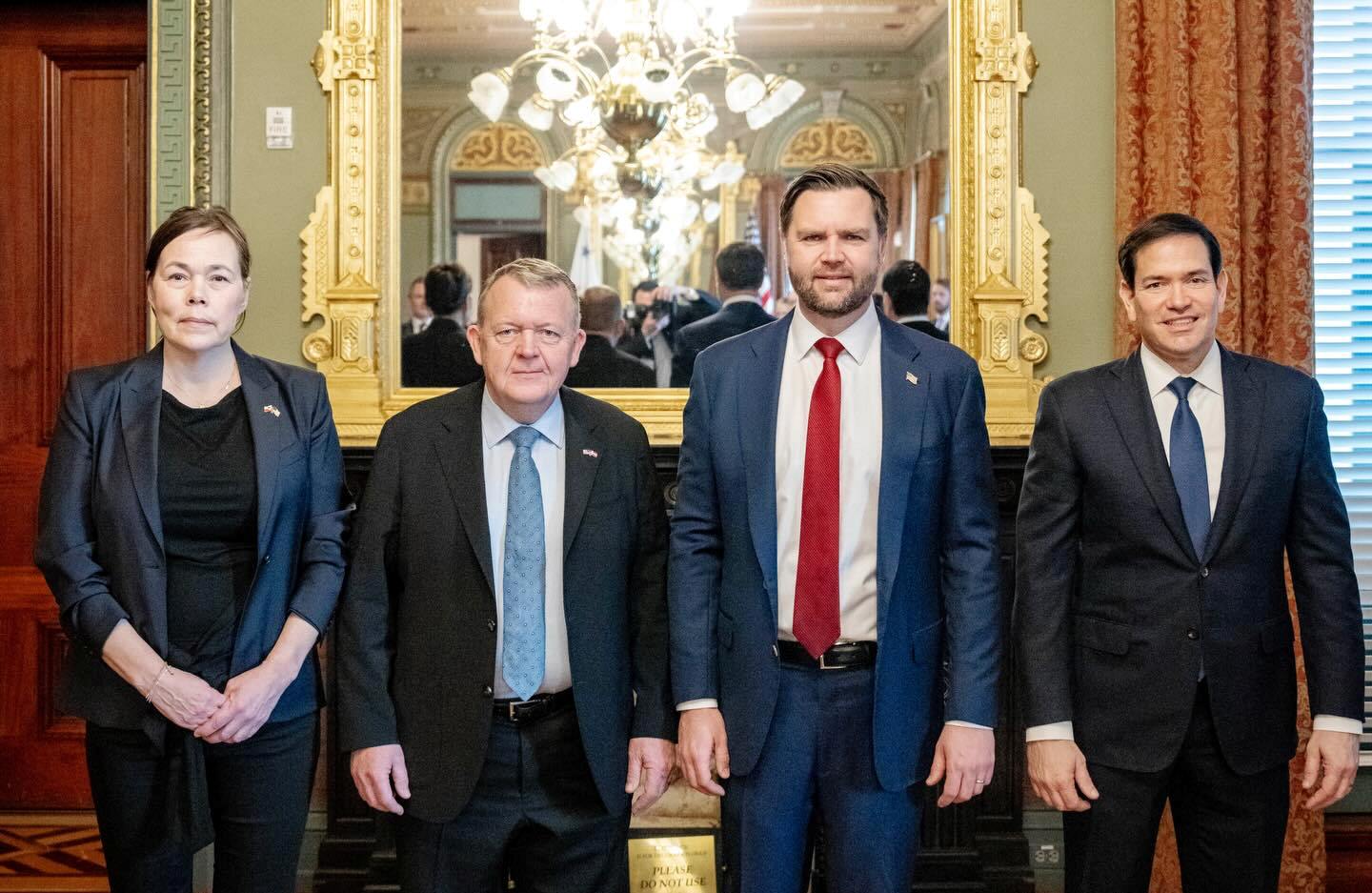 Primul mesaj al ministrului de externe danez după întoarcerea din SUA