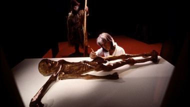 Reconstruction of Otzi the Iceman