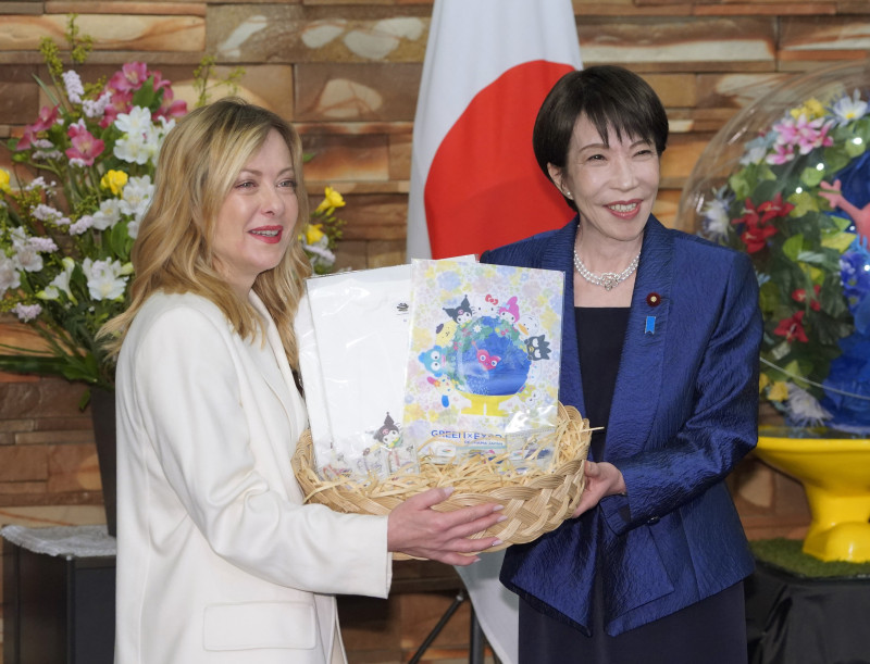 Japan, Italy leaders upgrade ties at Tokyo talks