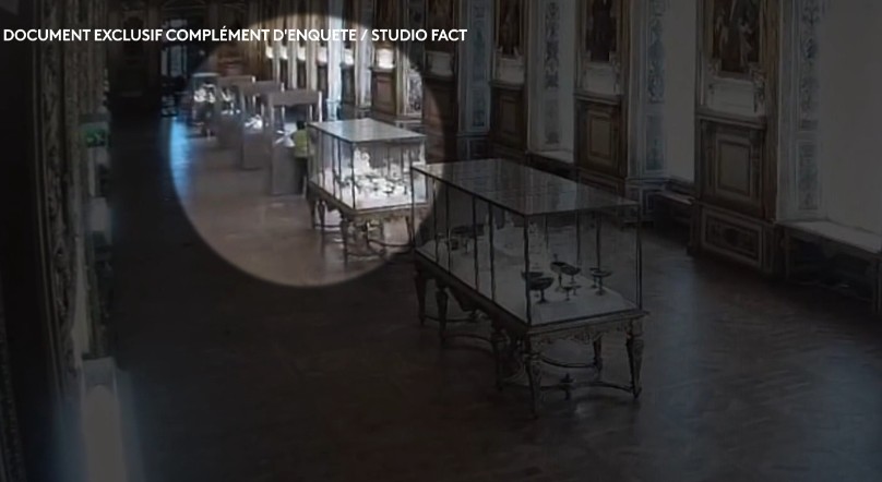 Noi imagini spectaculoase cu jaful de la Luvru: Camerele de supraveghere din interiorul muzeului au surprins hoții în momentul furtului