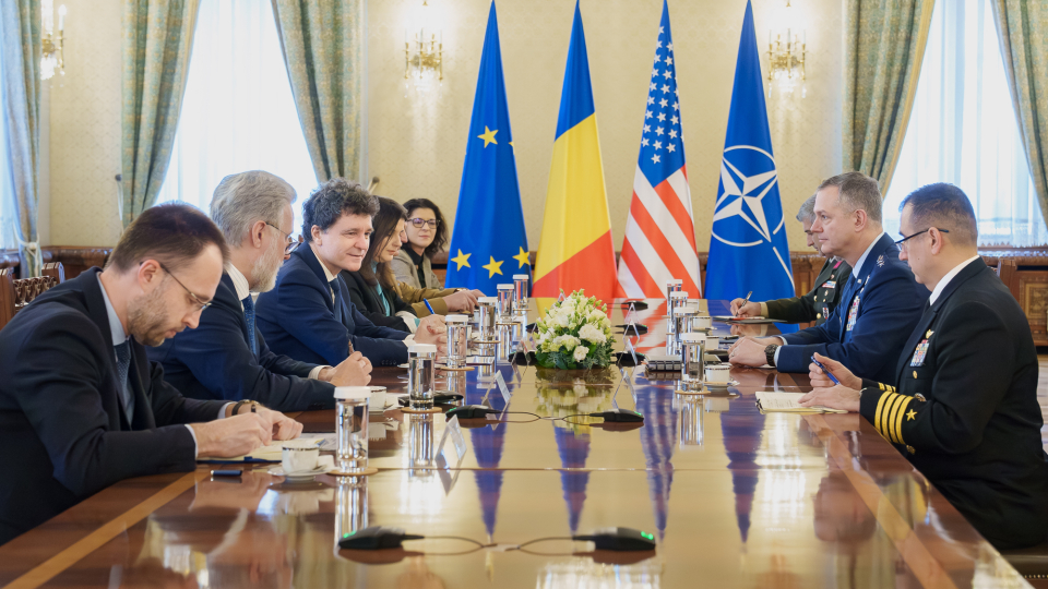 Nicușor Dan, întâlnire cu șeful forțelor NATO din Europa: securitatea la Marea Neagră, în prim-plan