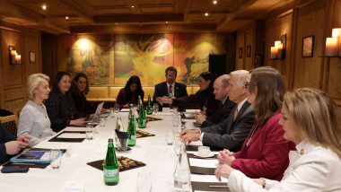 ursula von der leyen - delegatie congres american - davos