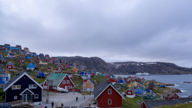 16.08.2025, Blick auf Upernavik