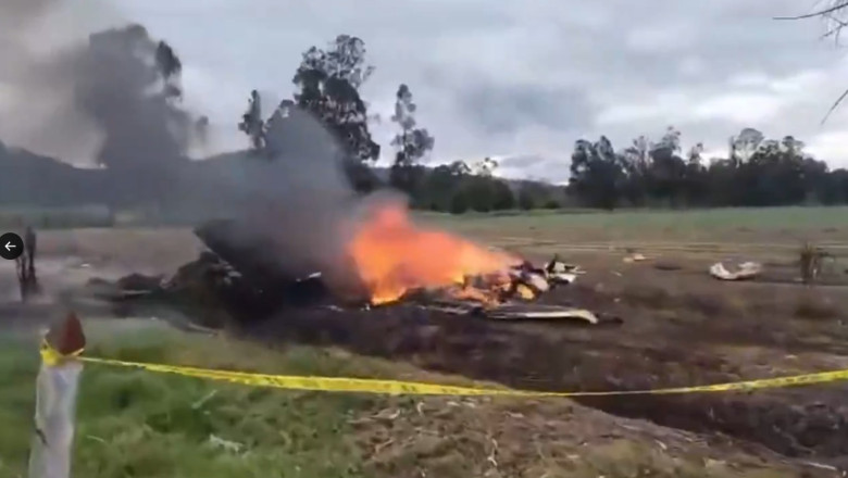 VIDEO  Şase oameni au murit într-un accident aviatic în Columbia. Printre victime e şi un cunoscut cântăreţ