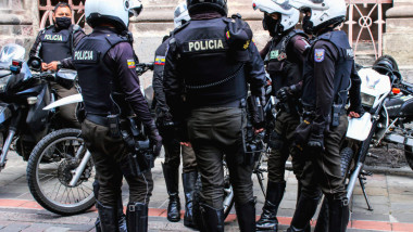 poliție in ecuador