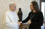 Pope Leo XIV meets Maria Corina Machado - Vatican - 12 Jan 2026