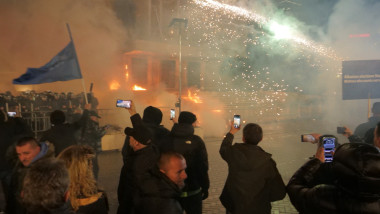 Anti-government protests held in Albania