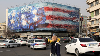 iran - sua - panou Piața Enghelab