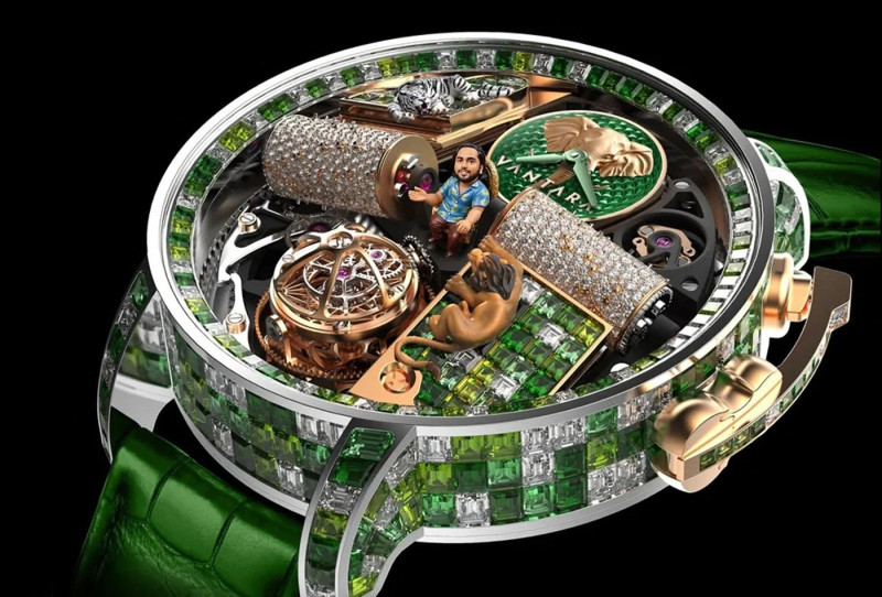 Amant Ambani commande une montre Vantara d'une valeur de 1,28 million d'euros au joaillier et horloger new-yorkais de luxe Jacob &amp; Co