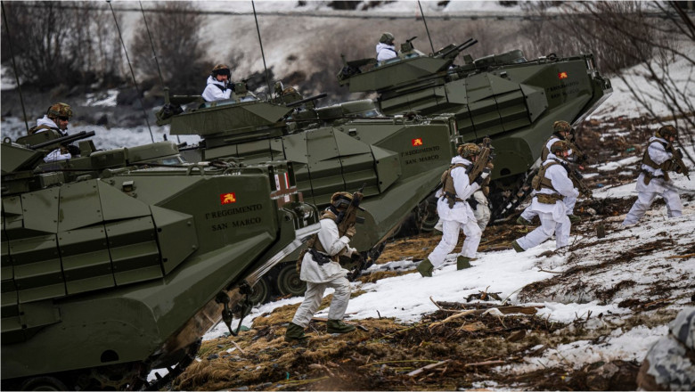 trupe NATO în exercițiile militare Nordic Response