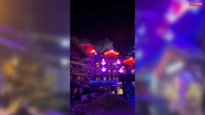 Incendiu la un hotel de cinci stele din Courchevel 1850, Franța. Peste 80 de persoane au fost evacuate