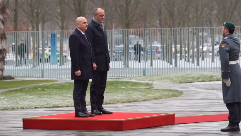Ilie Bolojan si Friedrich Merz