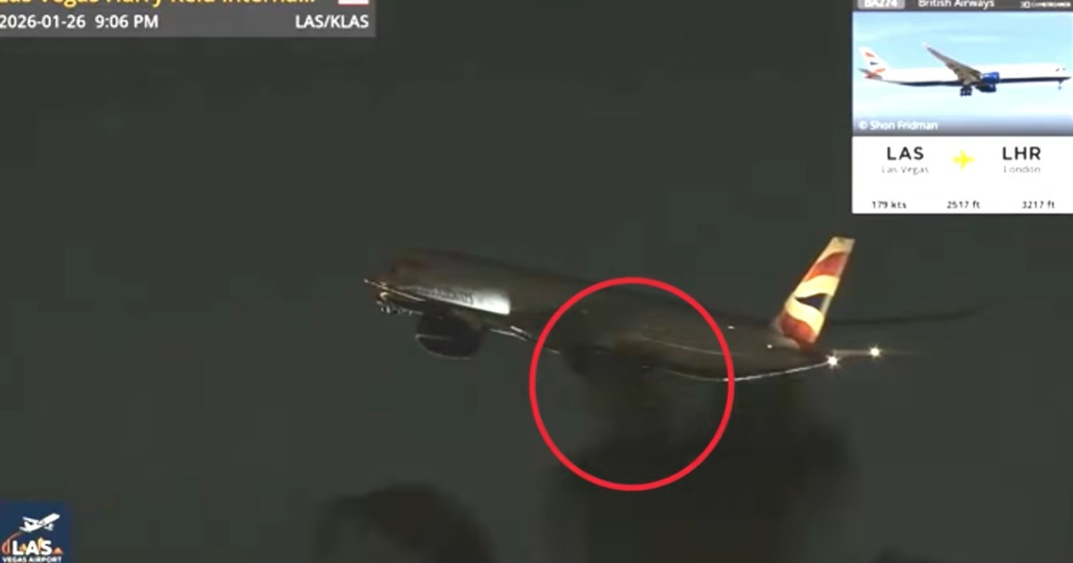 Incident rar pe aeroportul din Las Vegas: O roată s-a desprins
