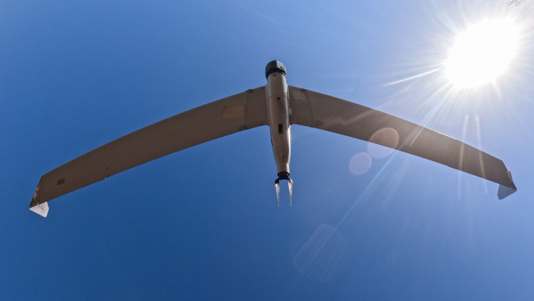 dronă rusească în Herson