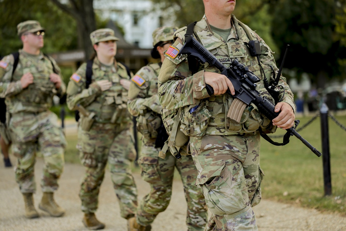 Cât au costat desfăşurările militare ordonate de Trump în marile oraşe americane. Washington, cea mai scumpă operaţiune