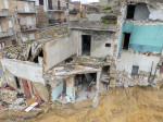 Italy, Niscemi (Sicily): More Than 1500 Residents Were Evacuated After A Landslide Tore Through Part Of The Italian Town Of Niscemi, Damaging A Key Access Road And Raising Fears That The Area Could Be Cut Off