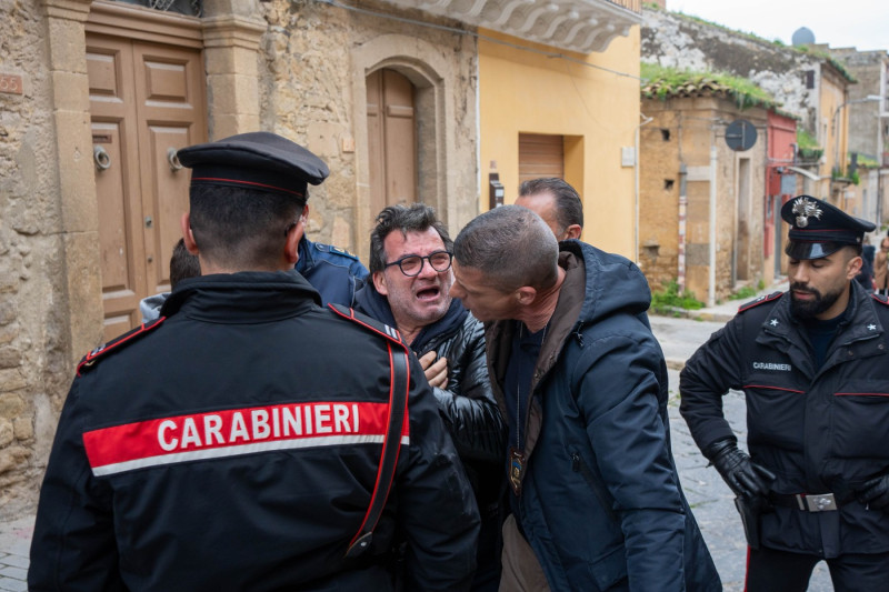 Niscemi, Streets And Houses Collapsed. Displaced People Were Also Sheltered In The Sports Hall.