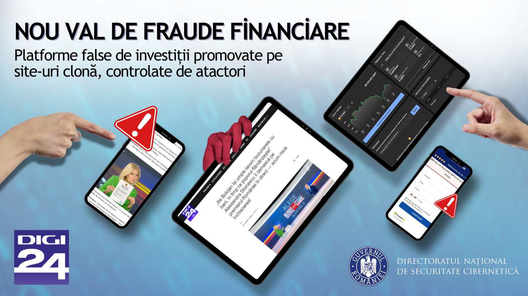 Revin fraudele online: cum recunoști platformele false de investiții care folosesc imaginea unor entități de presă și cum te poți prote