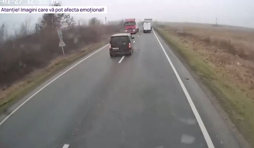 Microbuz închiriat și fără sistem de asistenţă la menţinerea benzii în tragedia din Timiș. Scenariile analizate de anchetatori