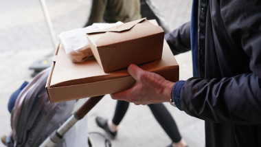 Restaurants Rely On Deliveries And Take-Away To Stay Solvent During The Coronavirus Crisis