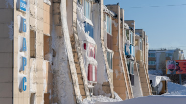 The heaviest snowfall in the past 30 years in Russia