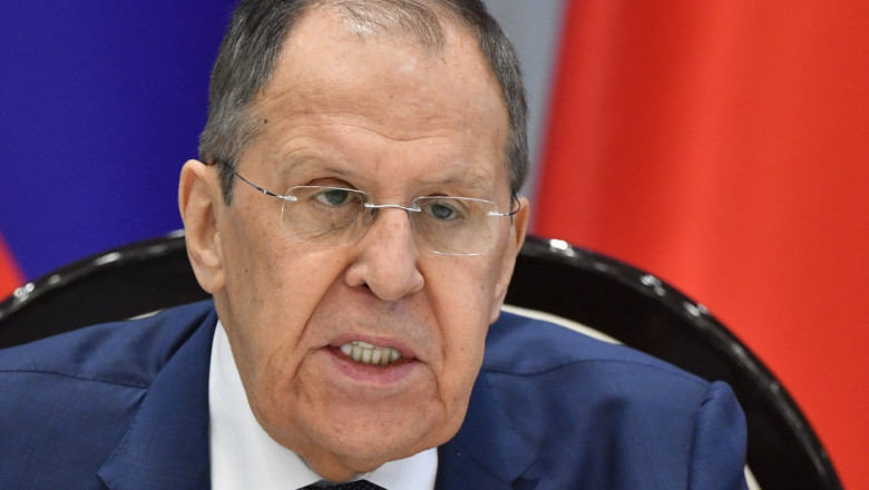 Ministrul rus de Externe, Serghei Lavrov.