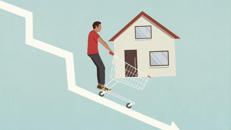 tranzactii imobiliare declin