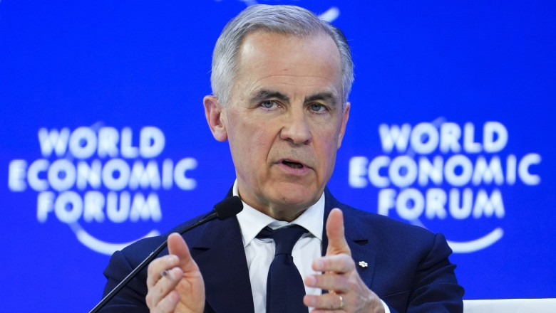 Mark Carney davos