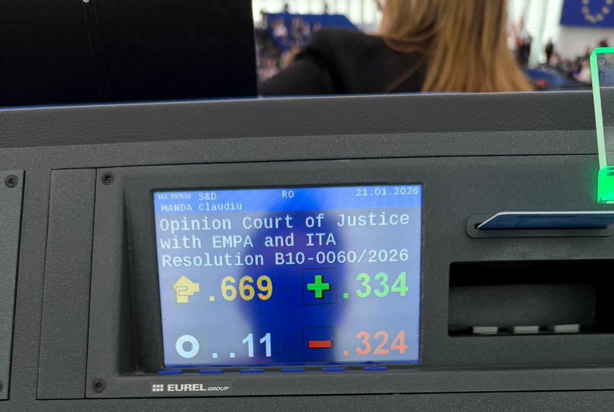 PSD a votat pentru trimiterea acordului cu Mercosur la CJUE. Claudiu Manda: „Cele 10 voturi ale noastre au făcut diferența”