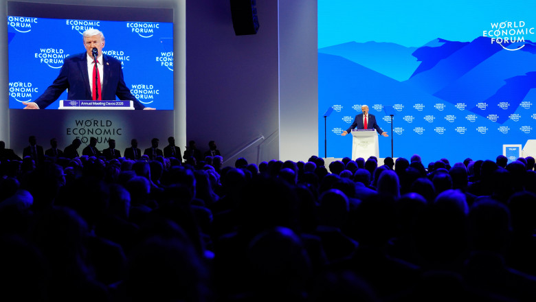 Switzerland Davos Trump