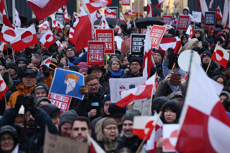 groenlanda protest trump