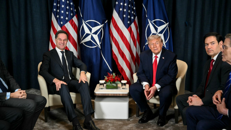 Mark Rutte și Donald Trump