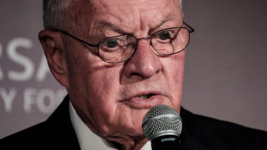 Warsaw, Poland. 30th Sep, 2025. Lt Gen Keith Kellogg, Special Presidential Envoy for Ukraine attends a panel discussion during the second day of the Warsaw Security Forum. The second day of the Warsaw Security Forum 2025, WSF2025 entitled For Our Freedom