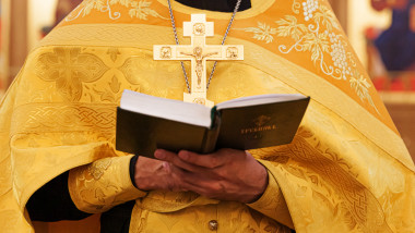 Sfinții Grigorie de Nazianz și Bretanion. Foto Getty Images