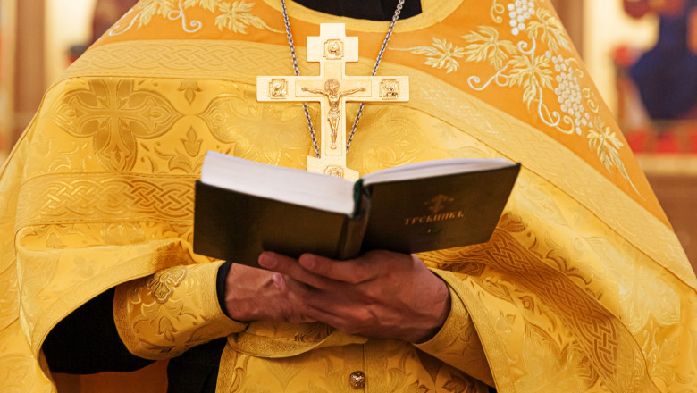 Sfinții Grigorie de Nazianz și Bretanion. Foto Getty Images