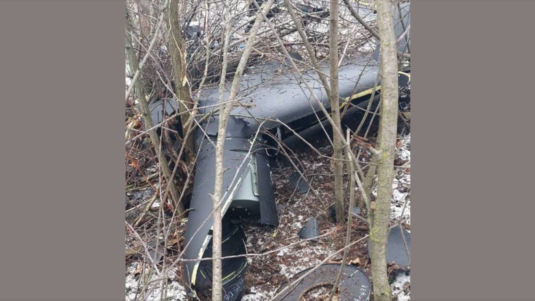 drona cazuta in curtea unei case rep moldova