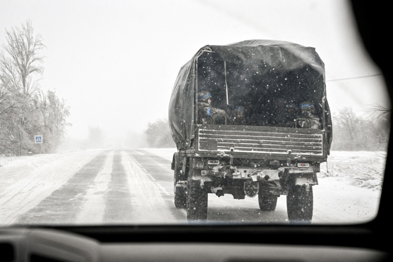 Frontline Roads Near Huliaipole - Ukraine